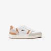 Sneakers | LACOSTE Sneakers T-Clip Homme En Cuir Contraste