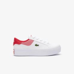 Sneakers | LACOSTE Sneakers Ziane Platform Femme En Cuir