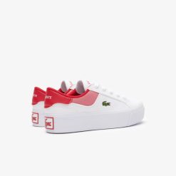 Sneakers | LACOSTE Sneakers Ziane Platform Femme En Cuir