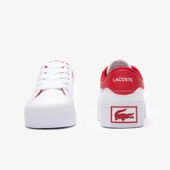 Sneakers | LACOSTE Sneakers Ziane Platform Femme En Cuir