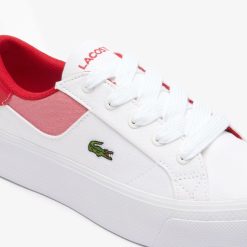 Sneakers | LACOSTE Sneakers Ziane Platform Femme En Cuir