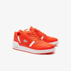 Sneakers | LACOSTE Sneakers T-Clip Homme En Cuir