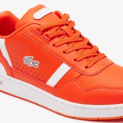 Sneakers | LACOSTE Sneakers T-Clip Homme En Cuir