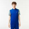 Vetements De Sport | LACOSTE Polo Color-Block Homme Lacoste Tennis A Carreaux