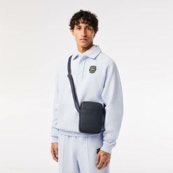 Sacoches & Pochettes | LACOSTE Sacoche Verticale Men'S Classic Effet Petit Pique