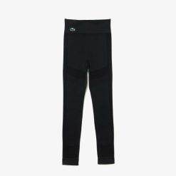 Vetements De Sport | LACOSTE Legging Sport Absorbant Et Sans Couture