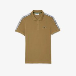 Polos | LACOSTE Polo Regular Fit Coton Stretch Bande Siglee