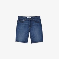 Pantalons & Shorts | LACOSTE Bermuda Slim Fit En Denim