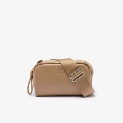 Sacs A Bandouliere | LACOSTE Sac Bandouliere Noend En Cuir