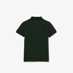 Vetements Garcon | LACOSTE Polo Golf Anti-Uv En Coton