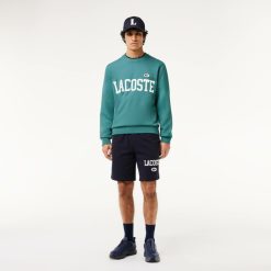 Sweatshirts | LACOSTE Sweatshirt Jogger En Molleton Floque Lacoste