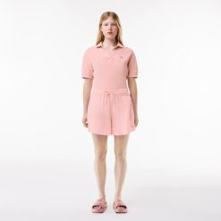 Pantalons & Shorts | LACOSTE Short Fluide En Lyocell