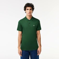 Polos | LACOSTE Polo Regular Fit Jersey De Coton Ultra Doux