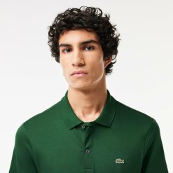 Polos | LACOSTE Polo Regular Fit Jersey De Coton Ultra Doux