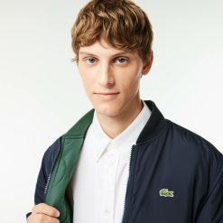 Manteaux & Vestes | LACOSTE Bomber Homme Lacoste Reversible Et Rembourre