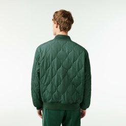 Manteaux & Vestes | LACOSTE Bomber Homme Lacoste Reversible Et Rembourre