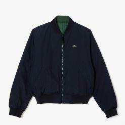 Manteaux & Vestes | LACOSTE Bomber Homme Lacoste Reversible Et Rembourre