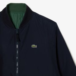 Manteaux & Vestes | LACOSTE Bomber Homme Lacoste Reversible Et Rembourre