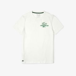 Vetements De Sport | LACOSTE T-Shirt Homme Lacoste Golf Regular Fit En Coton Biologique