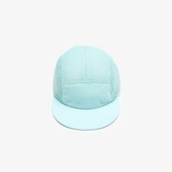 Chapeaux & Casquettes | LACOSTE Casquette Bi-Matiere Unie Avec Crocodile En Silicone