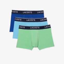 Sous-Vetements & Vetements D'Interieur | LACOSTE Lot De 3 Boxers Courts Casual Unis