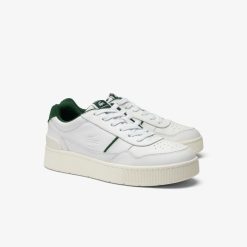 Sneakers | LACOSTE Sneakers Aceclip Premium Femme En Cuir