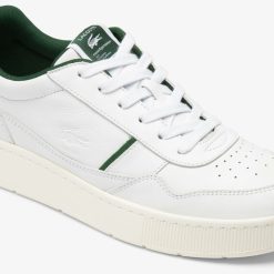 Sneakers | LACOSTE Sneakers Aceclip Premium Femme En Cuir