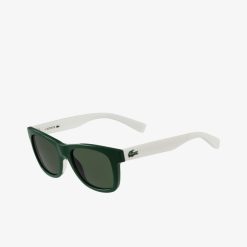 Accessoires | LACOSTE Lunettes De Soleil Rectangulaires Enfant L.12.12