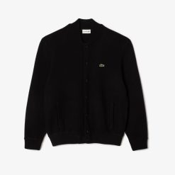 Pullovers | LACOSTE Pull Esprit Bomber En Laine Compacte