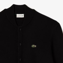 Pullovers | LACOSTE Pull Esprit Bomber En Laine Compacte