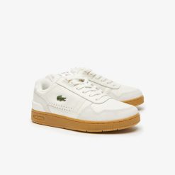 Sneakers | LACOSTE Sneakers T-Clip Femme Lacoste X Netflix En Cuir