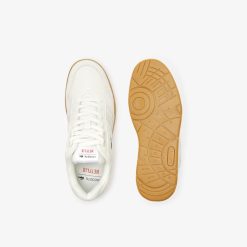 Sneakers | LACOSTE Sneakers T-Clip Femme Lacoste X Netflix En Cuir