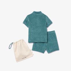 Accessoires | LACOSTE Coffret Cadeau Polo Et Short Assorti En Eponge