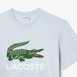 T-Shirts | LACOSTE T-Shirt Imprime Signature En Jersey De Coton