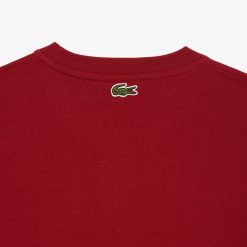 T-Shirts | LACOSTE T-Shirt Regular Fit En Jersey Epais De Coton