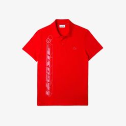 Polos | LACOSTE Lacoste Movement Polo Signature 3D