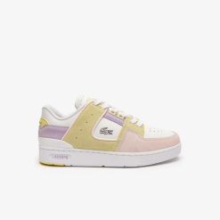 Sneakers | LACOSTE Sneakers Court Cage Femme En Cuir