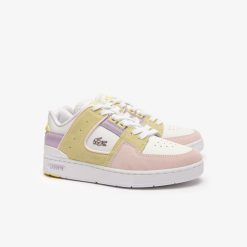 Sneakers | LACOSTE Sneakers Court Cage Femme En Cuir