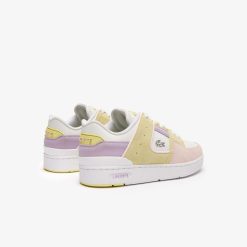 Sneakers | LACOSTE Sneakers Court Cage Femme En Cuir