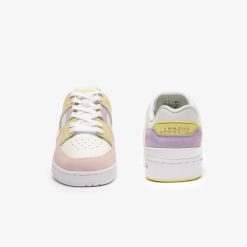 Sneakers | LACOSTE Sneakers Court Cage Femme En Cuir