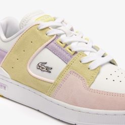 Sneakers | LACOSTE Sneakers Court Cage Femme En Cuir