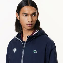 Vetements De Sport | LACOSTE Veste Tennis Packable Sport Edition Roland-Garros