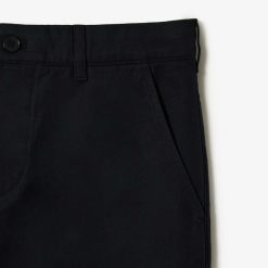 Pantalons & Shorts | LACOSTE Pantalon Chino Straight Fit En Twill De Coton