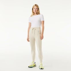 Pantalons & Shorts | LACOSTE Pantalon De Survetement Jogger Femme Lacoste En Double-Face