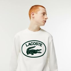 Sweatshirts | LACOSTE Sweatshirt Homme Relaxed Fit Lacoste En Coton Biologique