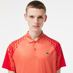 Vetements De Sport | LACOSTE Polo Tricolore Homme Lacoste Tennis X Novak Djokovic