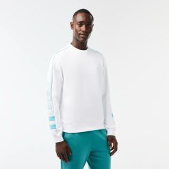 Sweatshirts | LACOSTE Sweatshirt Jogger Avec Broderie En Double-Face De Coton