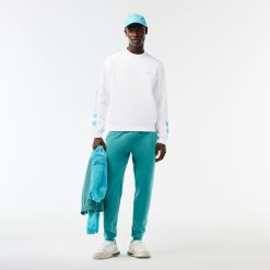 Sweatshirts | LACOSTE Sweatshirt Jogger Avec Broderie En Double-Face De Coton