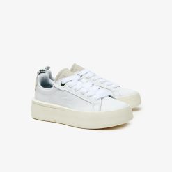 Sneakers | LACOSTE Sneakers Carnaby Platform Femme Lacoste En Cuir