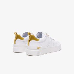 Sneakers | LACOSTE Sneakers L002 Femme Lacoste En Cuir